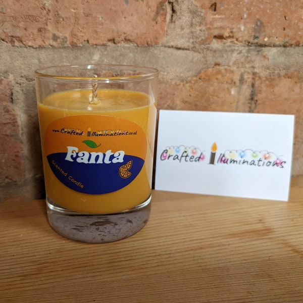 Orange Fanta Scented Candle