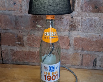 Irn Bru Glass Bottle Lamp