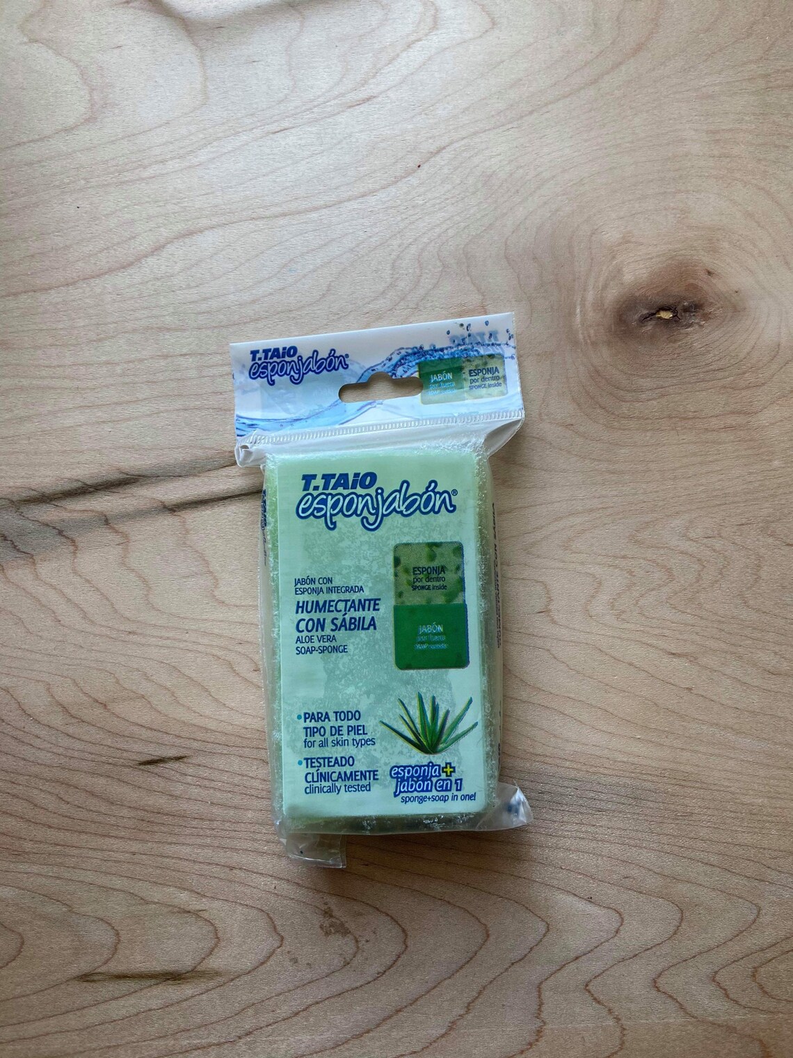 Esponjabon T. Taio Jabón con esponja Humectante con sabila Etsy