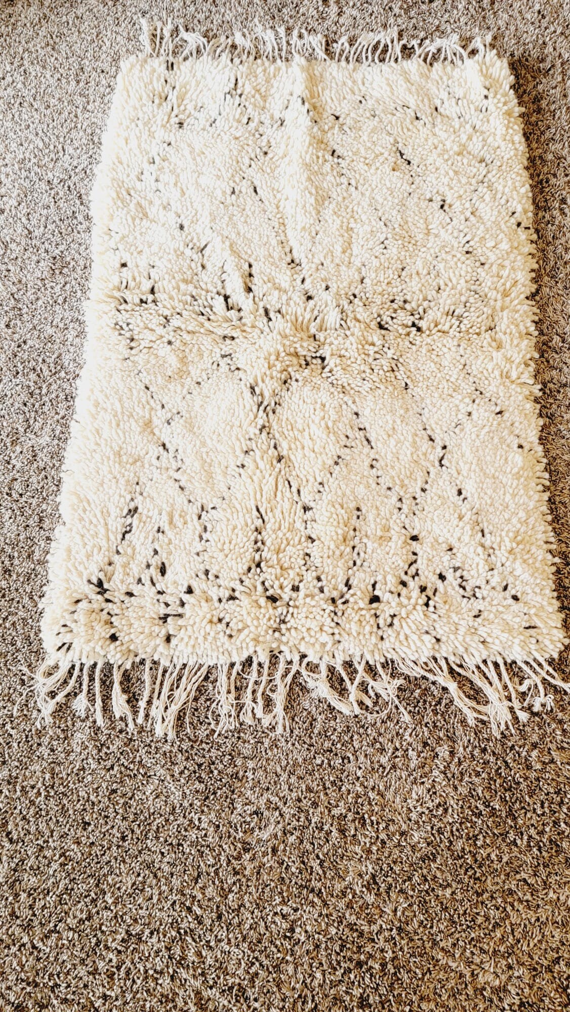 Moroccan Rug, Beni Ouarain Rug, Amazigh Rug, Gift for You, Handmade Rug ...