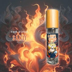 Sanji | One Piece-Inspired Fragrance | Anime Fandom-Themed Roll-on Perfume and Cologne
