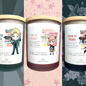Spy Fam | Anime-Inspired Scented Soy Candles