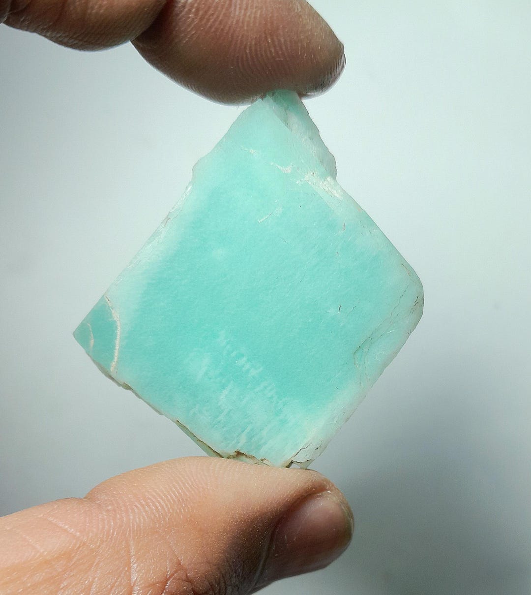 AAA Quality Amazonite Raw Material , Natural Amazonite Rough Healing ...