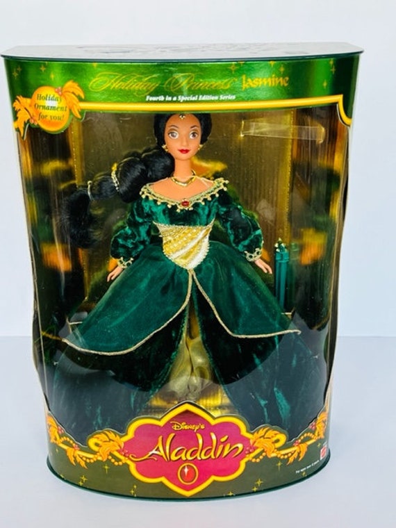 Walt Disney Barbie Doll Figure Mattel Vtg NIB Box 1999 Aladdin