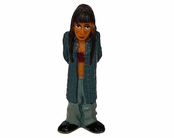 HOMIES TOY FIGURE 1990s vintage series homiez latino latina collectible gang barrio chola mijos gangster Palermos hip hop girl Freckles