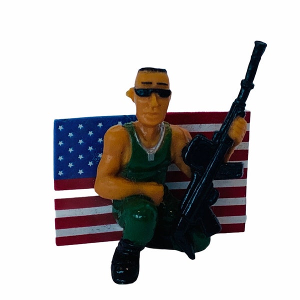 HOMIES TOY FIGURE 1990s vintage series homiez latino gang cholo mijos gangster global Palermos prison hip hop Gangsta Soljaboy flag gun usa