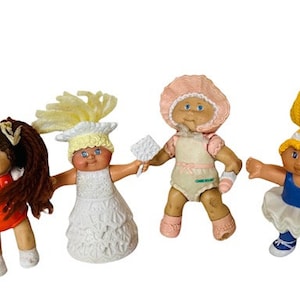 Cabbage Patch Kids Mixed Lot Coleco Mattel Xavier Roberts dolls figures preemies