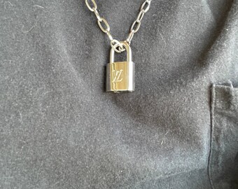 Louis vuitton lock silver | Etsy Italia