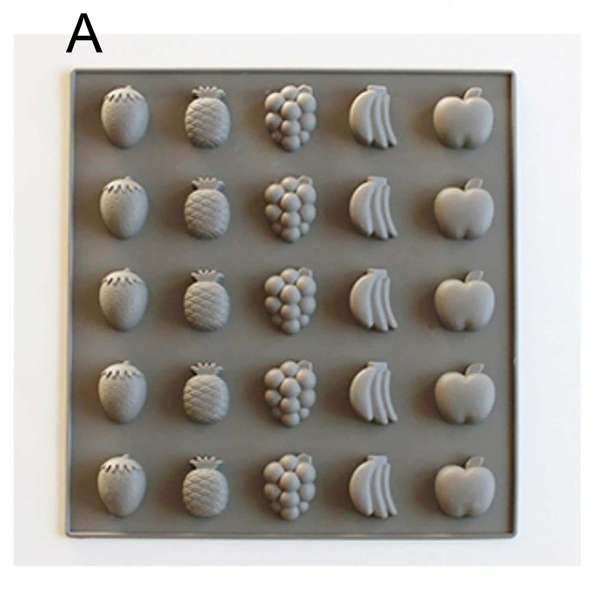 25 Mini French Fudge Hard Candy Mold with Fruit Etsy