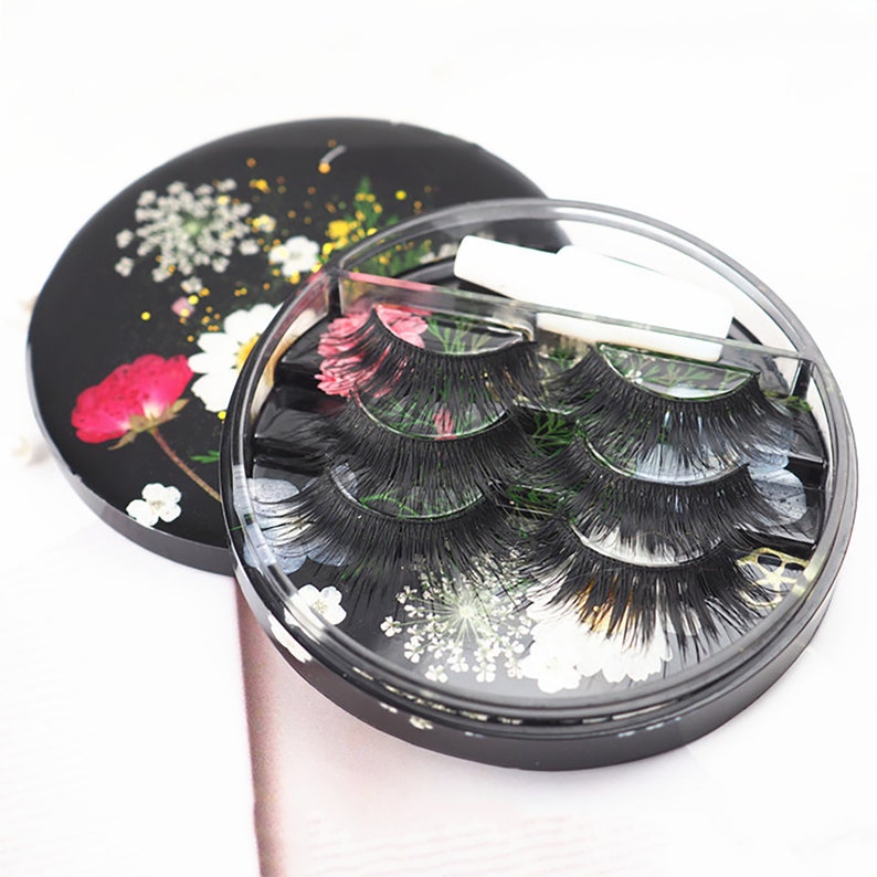 Eyelash Storage Box Silicone Mold Epoxy Resin Mold Eyelash Storage Box With Lid Mold DIY Eyelash Storage Box Mold,Epoxy Storage Box Mold
