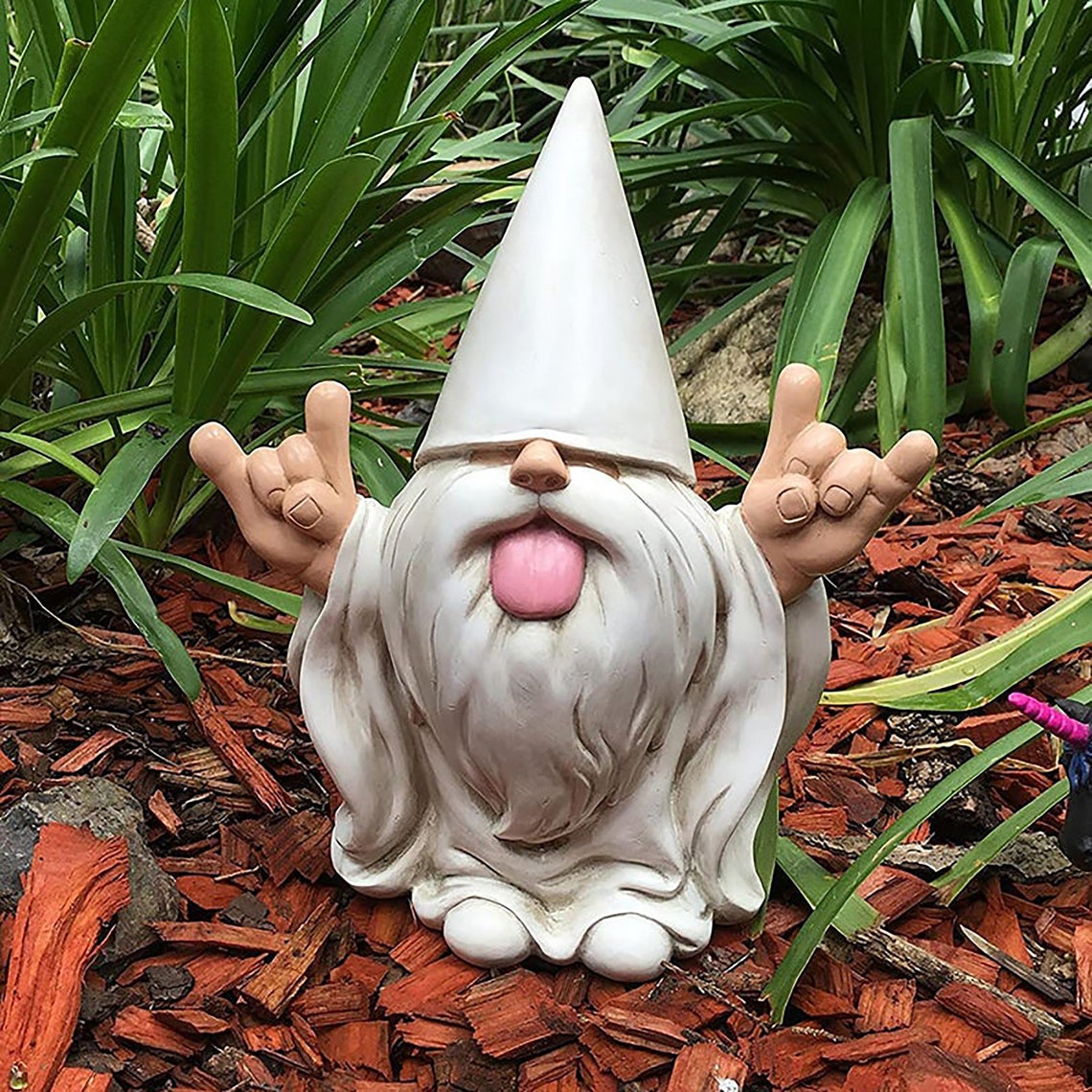 miniature gnome statues