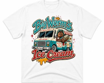Big Worm ice cream Tee