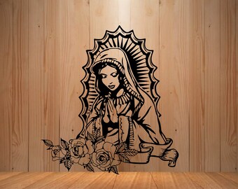 Download Virgin Mary Svg Etsy
