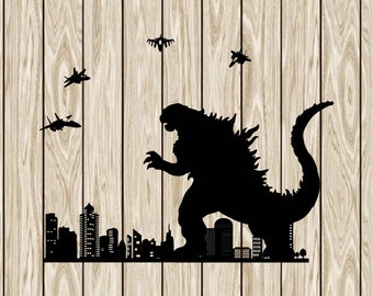 Download Godzilla Svg Etsy