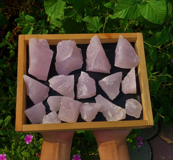 Rare Cobaltoan Calcite Raw Chunks Rare Cobaltoan Calcite Raw Chunks