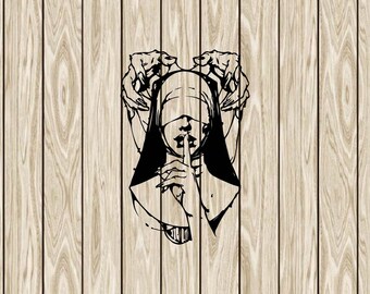 Unholy Nun SVG