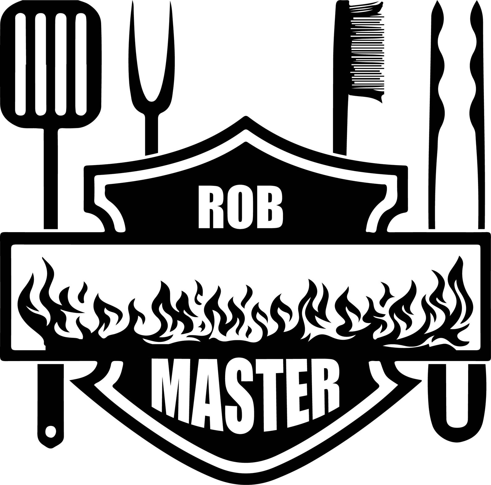 Grill Master SVG BBQ SVG Cricut Silhouette More Grill Etsy
