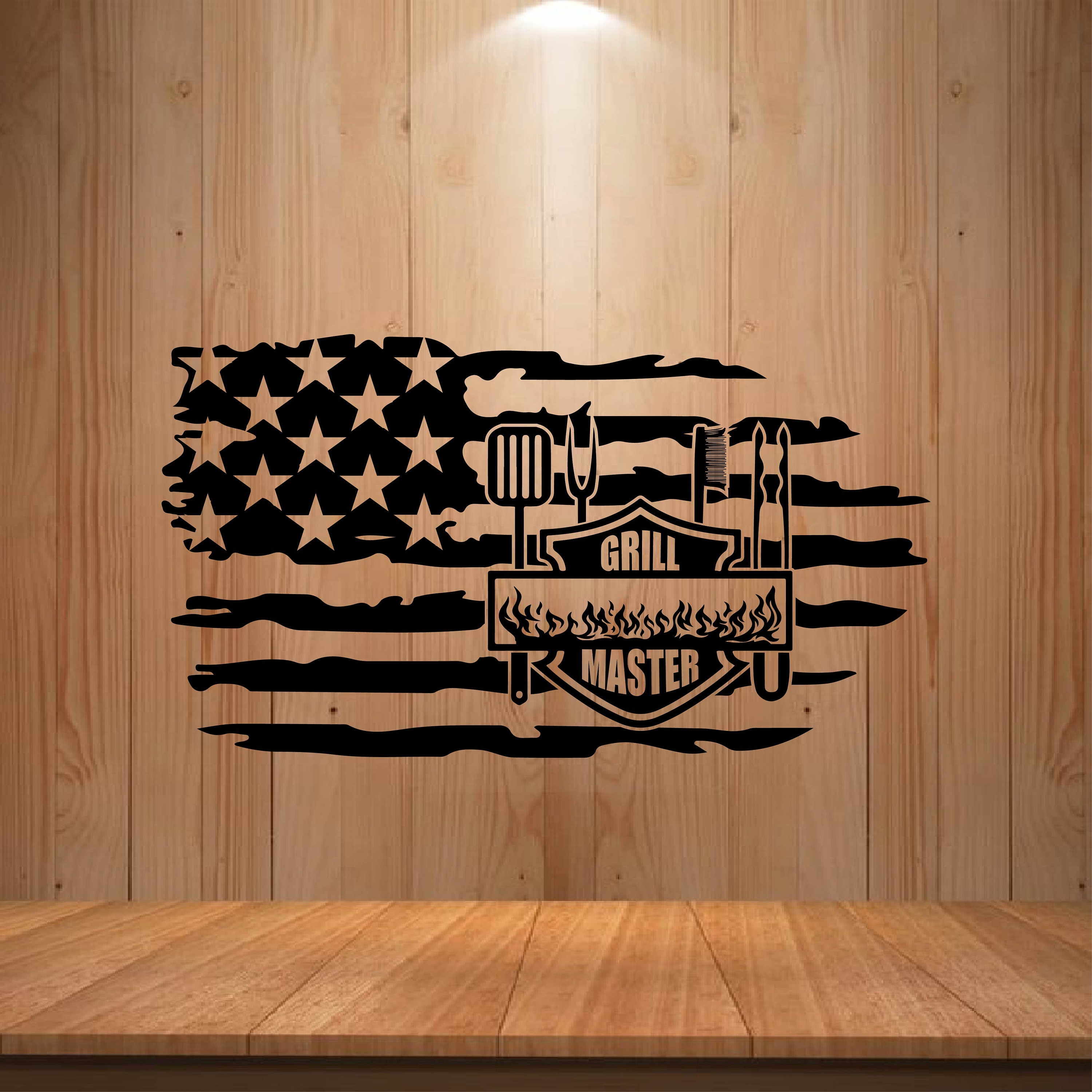 Grill Master SVG | BBQ SVG | Cricut, Silhouette + More | grill svg | …
