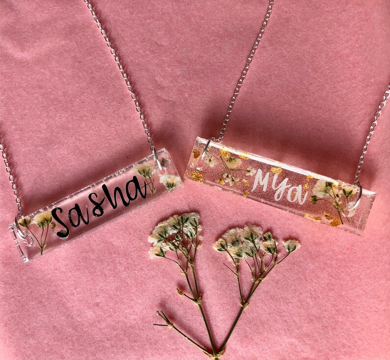 The 5 Best Epoxy Resin Name Necklace Reviews in 2022 4