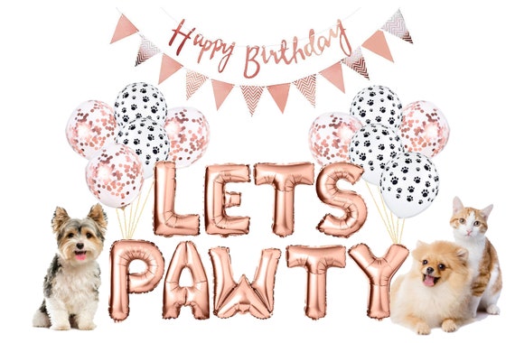 dog party decorations