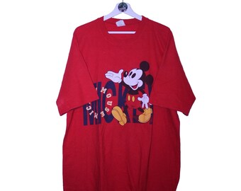 Vintage Disney Mickey Mouse T shirt 90s retro good condition