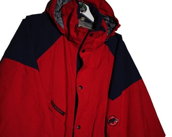 90s Mammut Vintage Men's Gore-tex Ski Jacket Retro