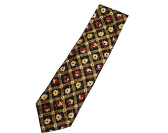 Exclusive Silk Tie Italy NEW Length 60 Inch Width 4 Inch
