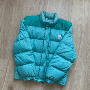 Detachable arms 80s Vintage Moncler down vest jacket Grenoble Mint Rare Puffer 2 in 1