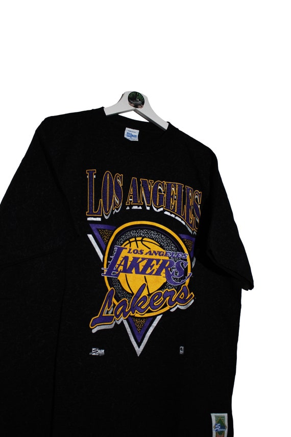 うのにもお得な 1992 T-shirt Print Over NBA Lakers Angeles Los Salem Vintage トップス