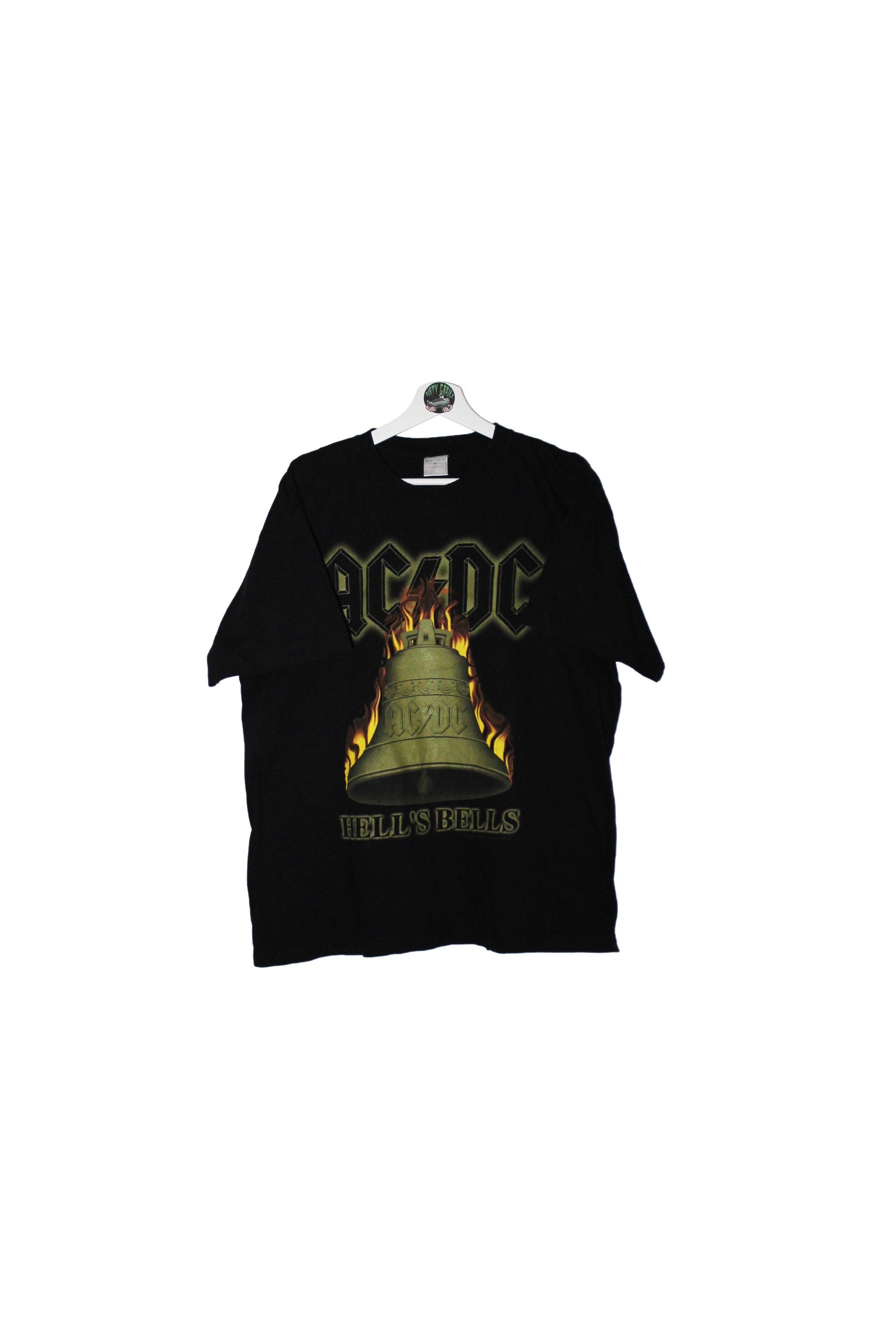 1990 Vintage Super Rare ACDC Tee Shirt Hells Bells - Etsy