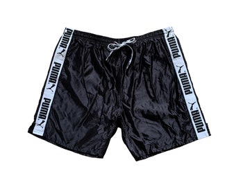 Wu Wear Jeans Shorts, Vintage Baggy Shorts Loose Jeans, Wu Tang