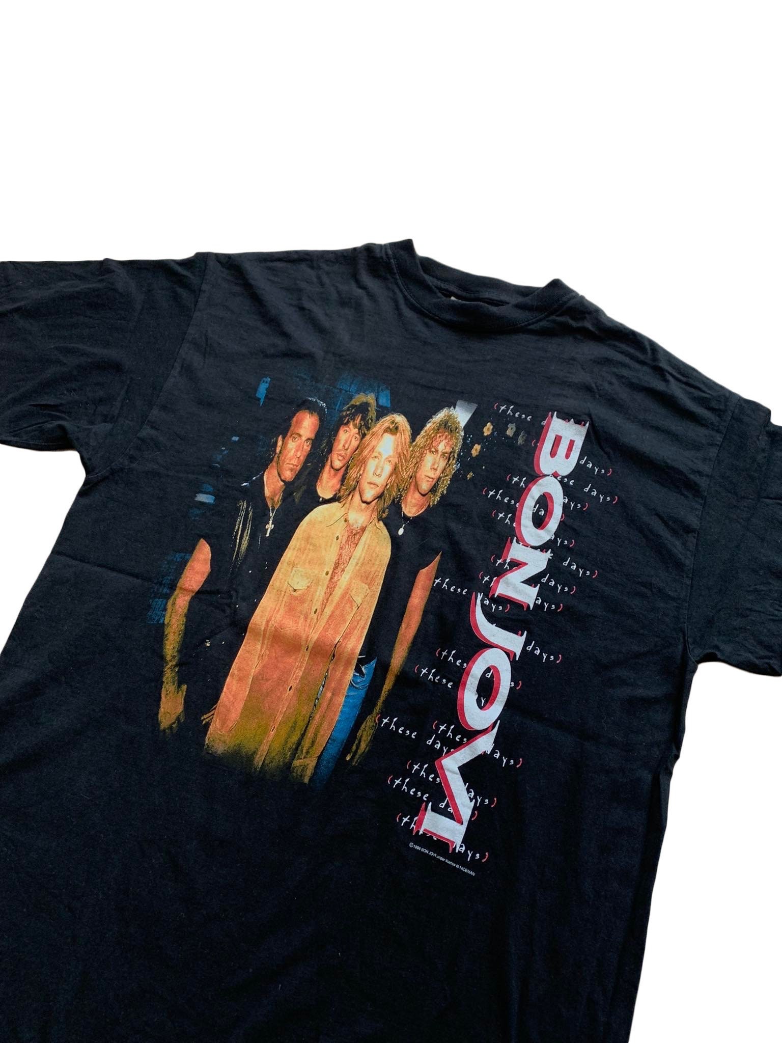 Vintage Bon Jovi 1996 These Days European Tour Rock Band Single 