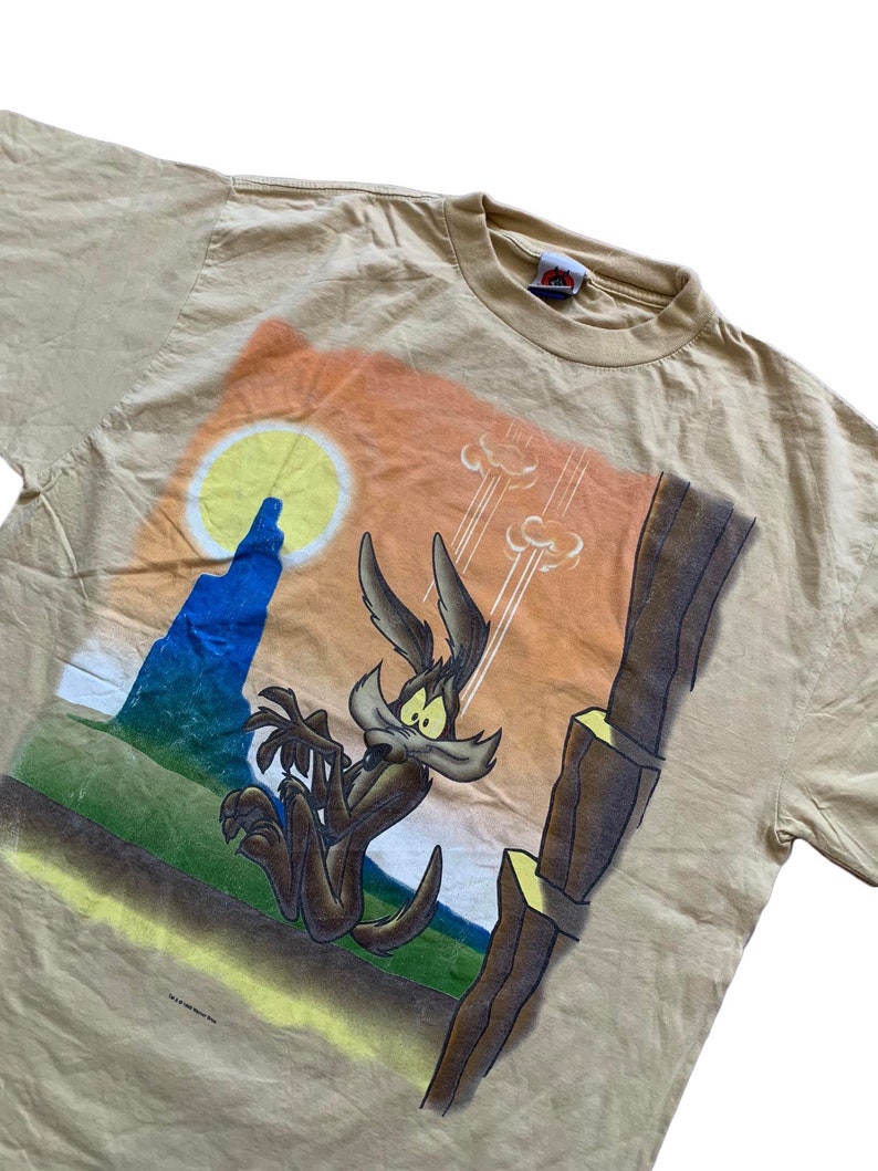 1996 Vintage Warner Brothers Wile E. Coyote Schemes A 1996 Vintage Warner Brothers Wile E. Coyote Schemes A