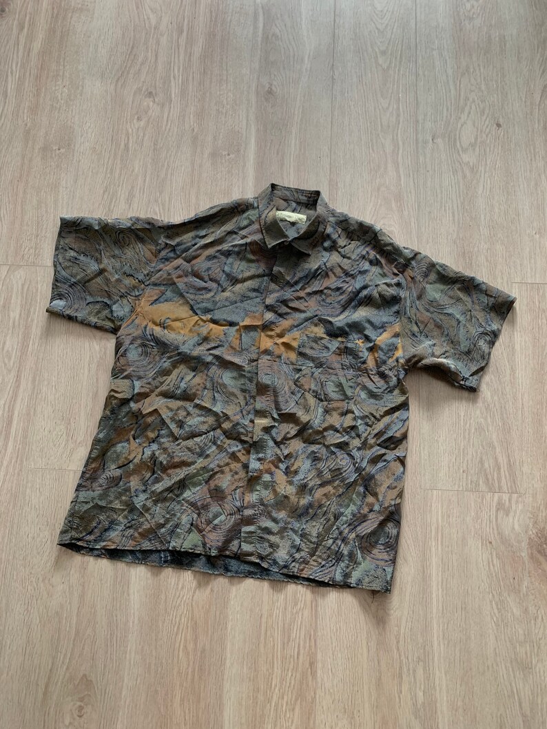 Vintage Christian Dior Silk Long Sleeve 