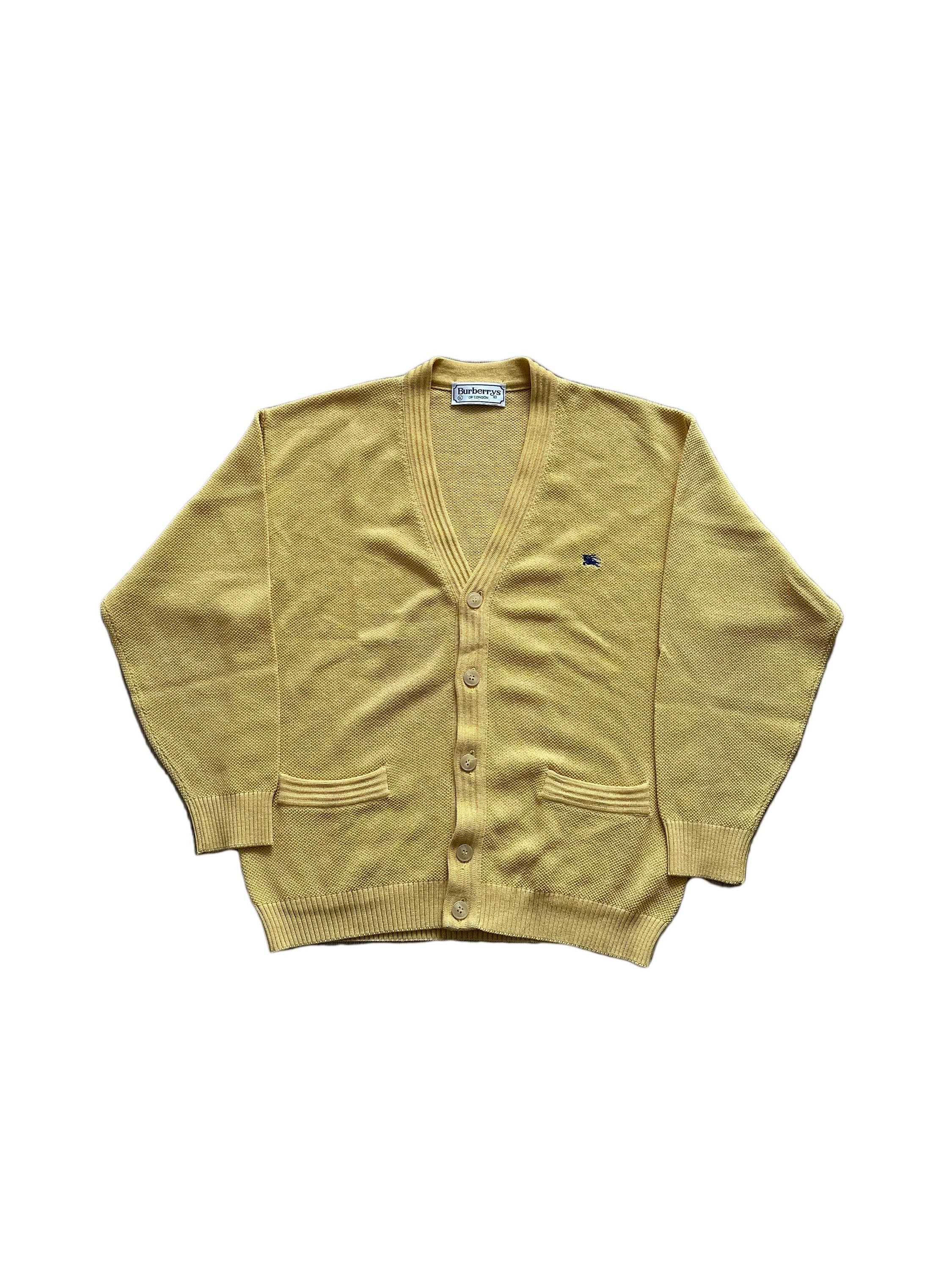 カーディガン Burberry London vintage cardigan Check Wool Cashmere Cardigan in Birch brown - Women | Burberry