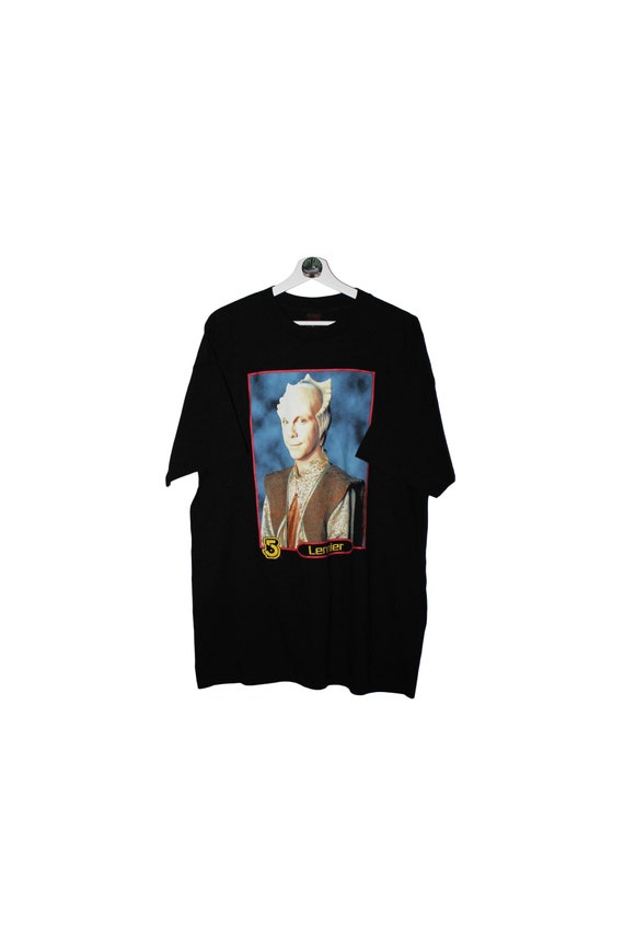 Vintage 90s Fashion Victim Babylon 5 Lennier T Shirt Sci Fi Space 