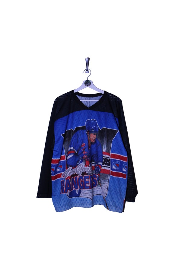 New York Rangers Lady Liberty NHL Hockey Jersey Vintage CCM Authentic size L
