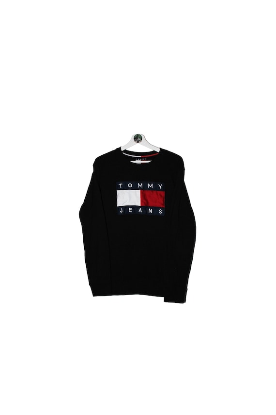 Vintage Tommy Hilfiger Big Logo Flag Sweatshirt 90s -