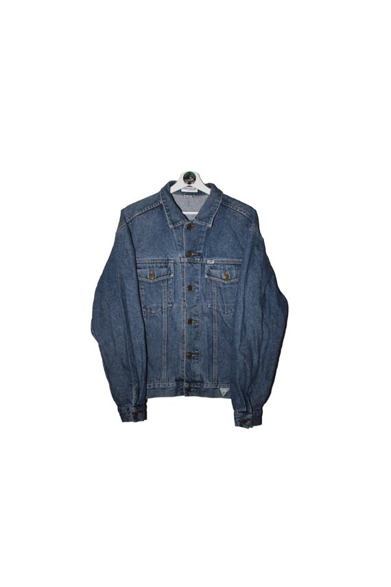 VESTE DENIM GUESS BY MARCIANO - Imprimé Floral - Taille S - Courte - Neuve Avec étiquettes