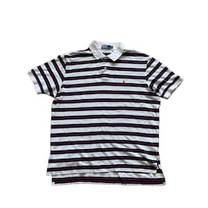 【美品】POLO by Ralph Lauren　スリーピース　80s～90s Vintage 80 90's Ralph Lauren USA Bold Colorblock Stripe POLO