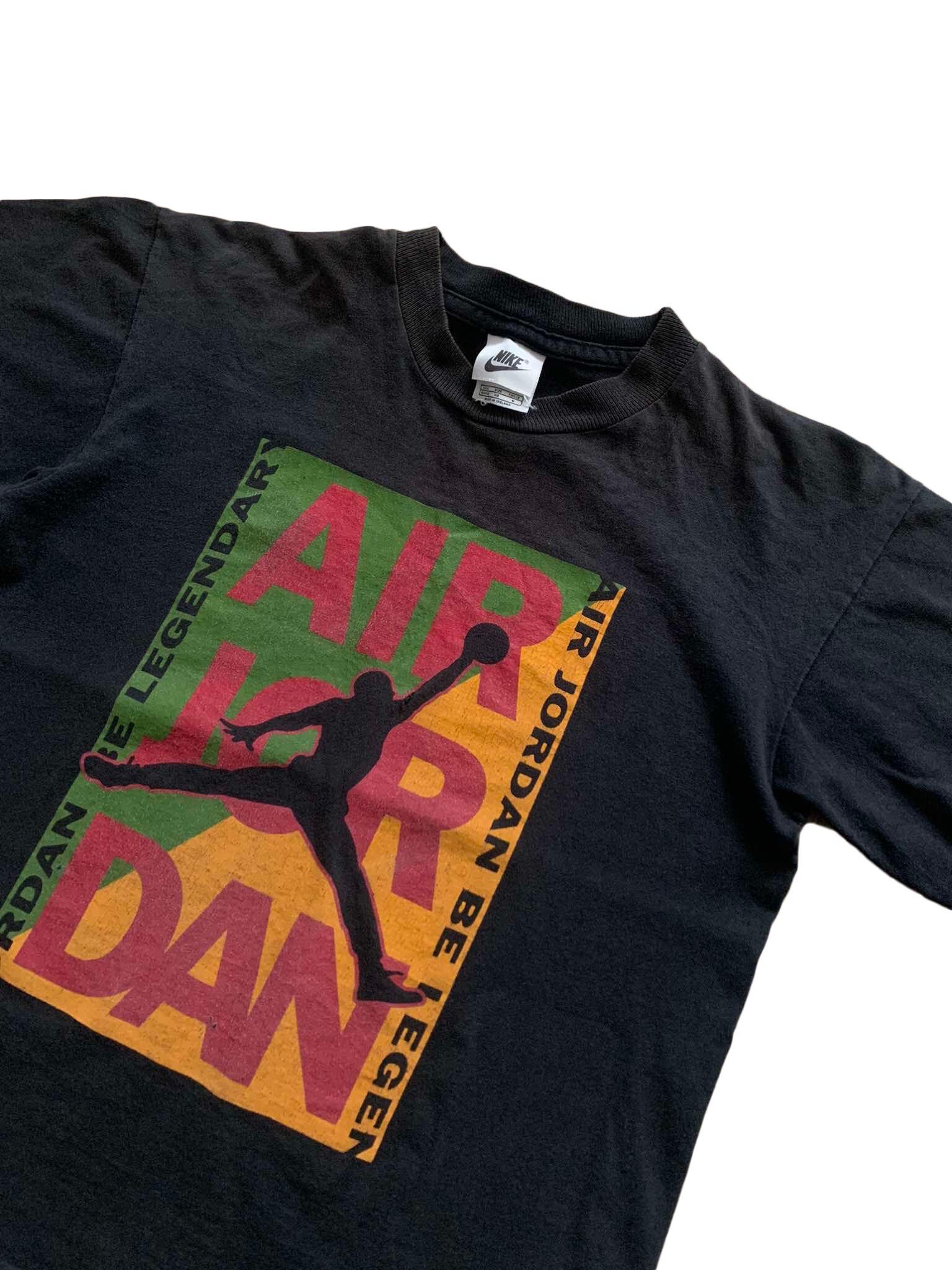 ビンテージNike Air Jordan キッズTシャツ L Vintage Youth Kids Nike Air Jordan Single Stitch T-shirt Youth