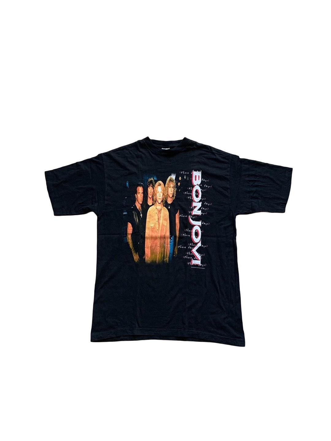 【超レア】Bon Jovi ボンジョヴィ クロス・ロード Tシャツ 限定 未着用 BON JOVI】 バンドTシャツ ロックTシャツ BON JOVI CROSSROAD