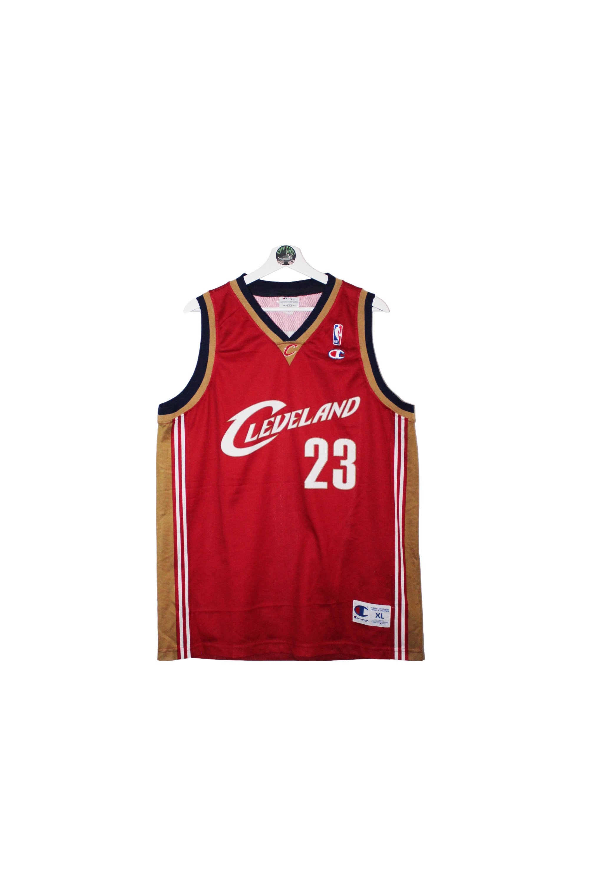 Reebok NBA Team Apparel Cleveland Cavaliers #23 Lebron James Vintage Jersey  Sz L