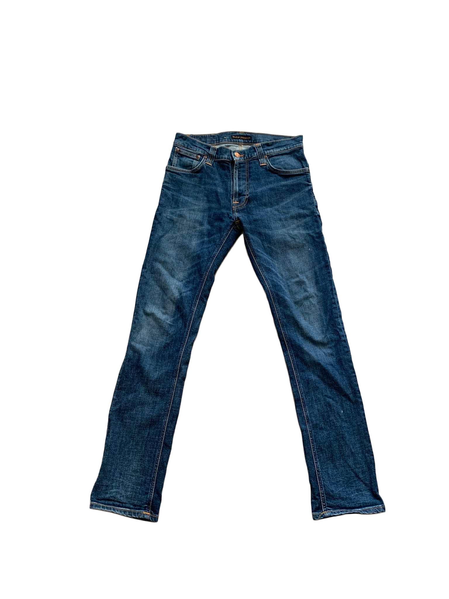 ヌーディージーンズ-jeans シンフィン-fin コーティング W31 L32 Nudie 