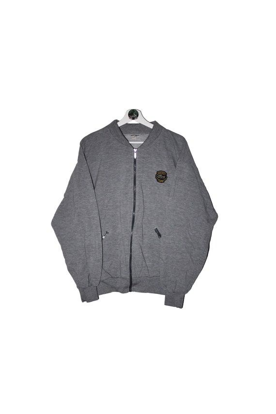 Vintage Chemise Lacoste Club Sweatshirt Embroidery Logo 90s Zip up 