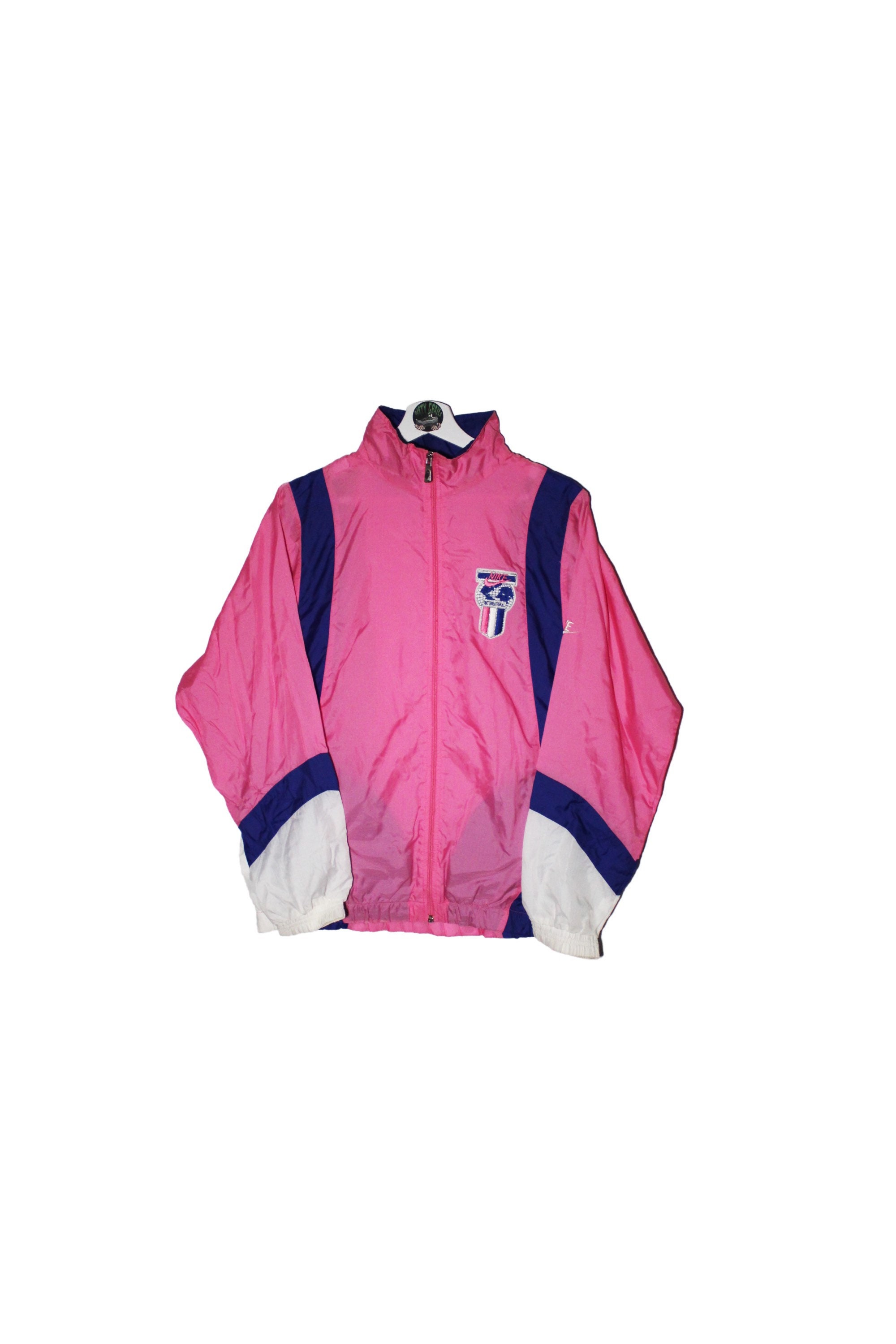 Vintage Nike International Track Light Jacket Windbreaker 90s  