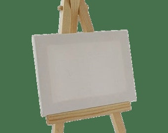 Mini Alphabet Canvas w/ Little Easel