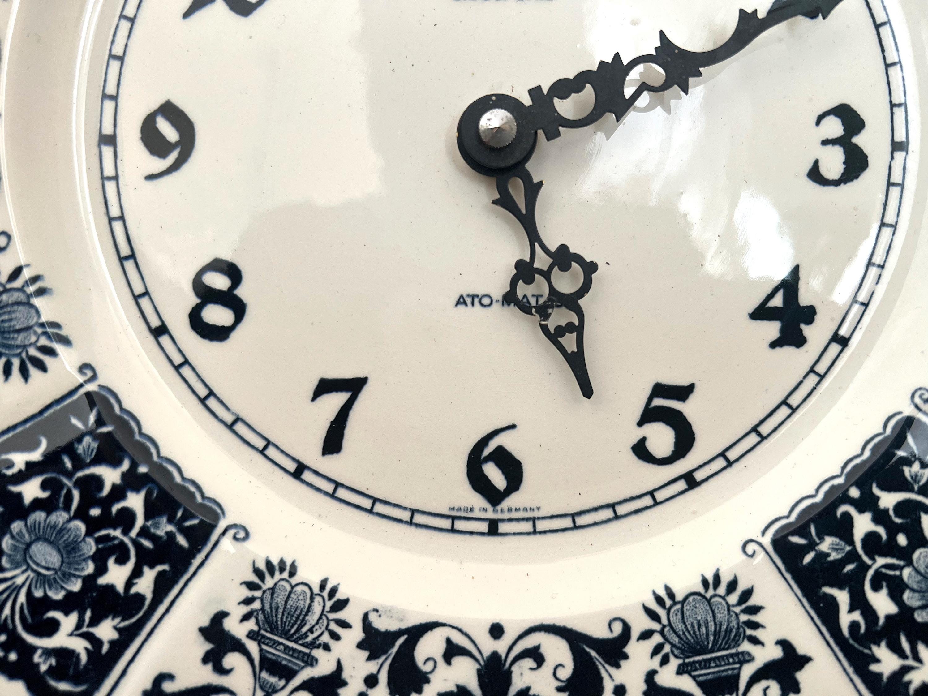 ヴィンテージ ユンハンス キッチン クロック クォーツ 1970 年頃