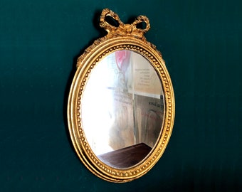 Miroir doré de style rococo vintage #Ornate Gold Leaf #1970s #Made in Italy #Dorato a mano #Designer Find #Retro #Home Decor