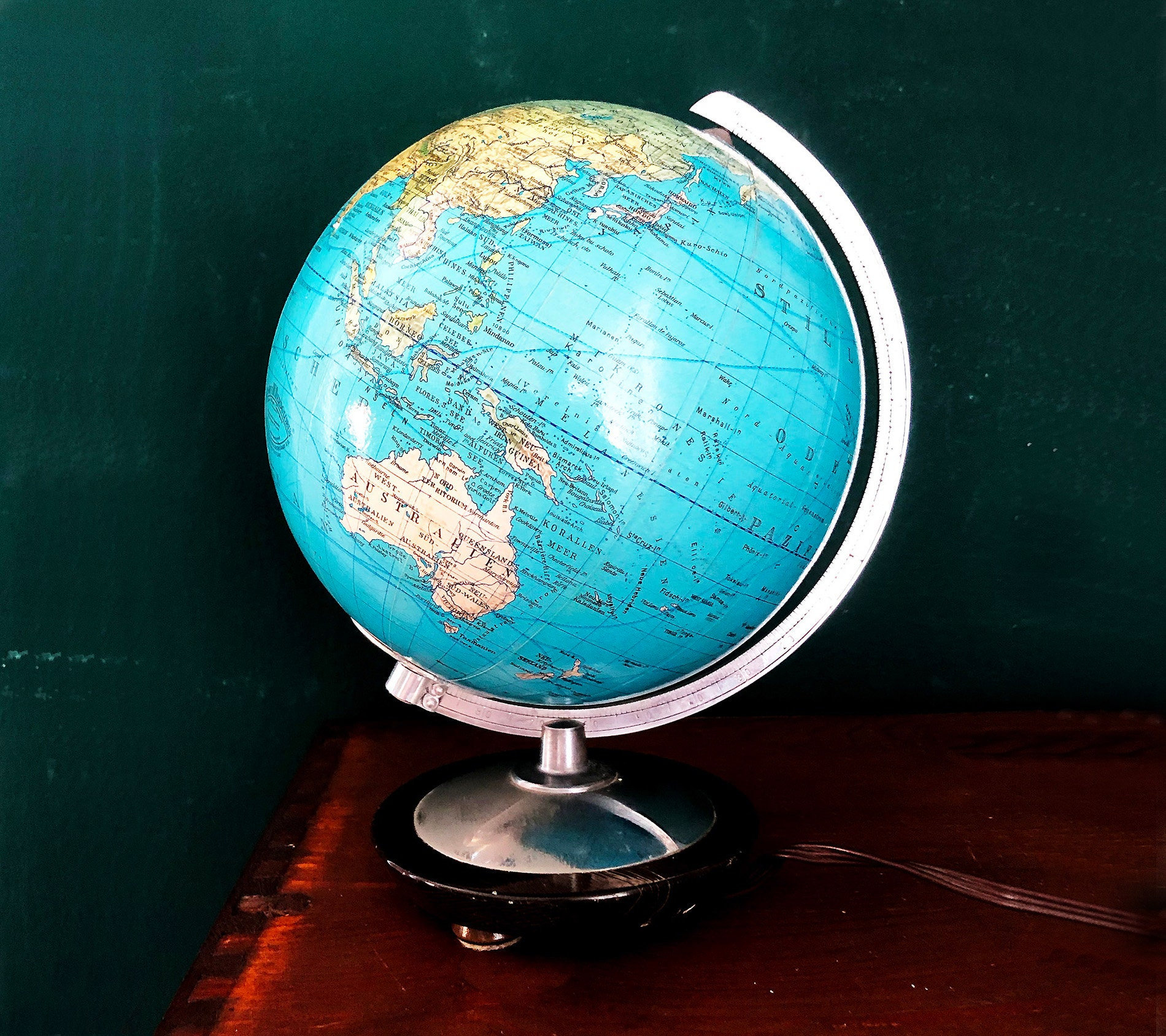 Erdglobus 地球儀 ドイツ製アンティーク1940年代ビンテージ